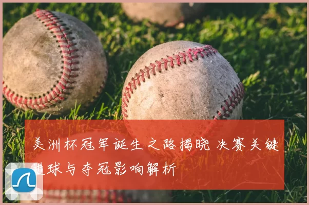 美洲杯冠军诞生之路揭晓 决赛关键进球与夺冠影响解析