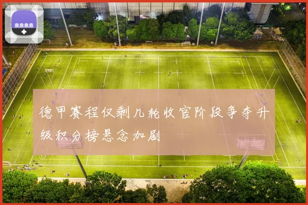 德甲赛程仅剩几轮收官阶段争夺升级积分榜悬念加剧