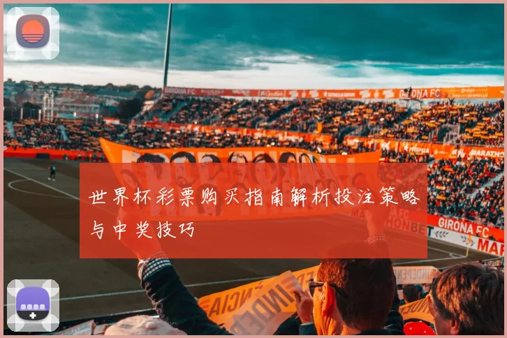 世界杯彩票购买指南解析投注策略与中奖技巧
